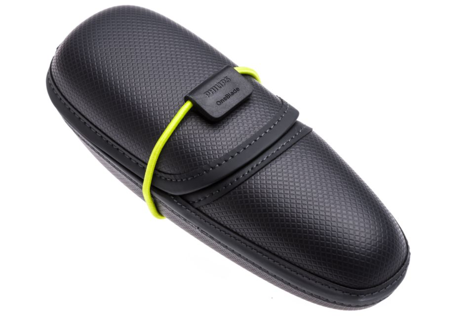 En veske for trygg oppbevaring av din OneBlade