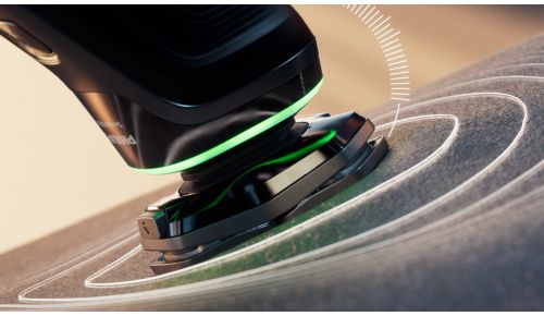 Hjälper dig att raka dig med optimalt tryck