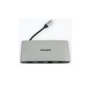 USB-C 3.0 集线器扩展到 6 端口迷你集线器