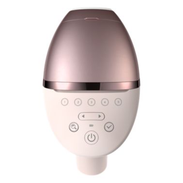 IPL hair removal device with SenseIQ for face & body