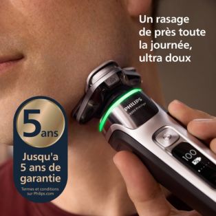 i9000 Prestige Rasoir électrique 100 % étanche avec SkinIQ