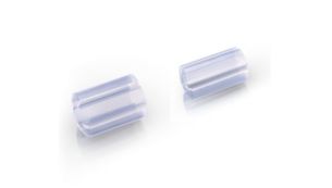 The brush caps protect the bristles from any damage