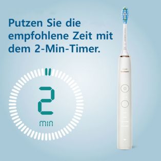 Sonicare DiamondClean 9000 Elektrische Schallzahnbürste mit App - Rose Gold