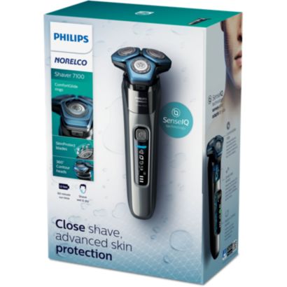 Close shave. Advanced skin protection.