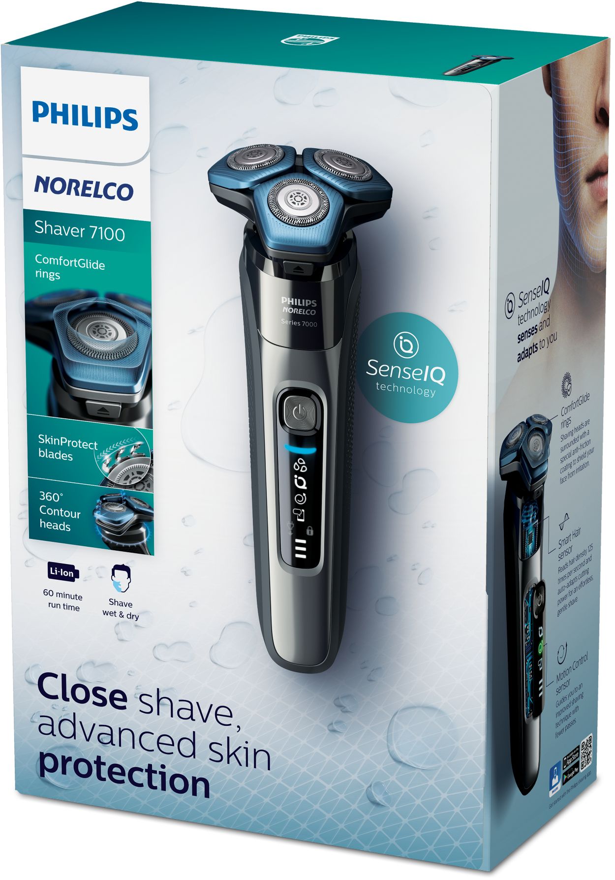 Philips SHAVER Series 7000 S7782/50 Afeitadora eléctrica Wet & Dry