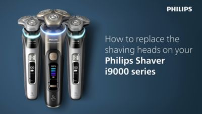 How to Replace the Shaving Heads on Your Philips i9000 Shaver