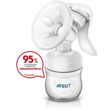 Philips Avent Manuell bröstpump med flaska