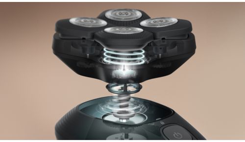 Smart PowerAdapt-sensor giver en behagelig barbering