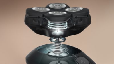 Smart PowerAdapt Sensor for Effortless Shaving