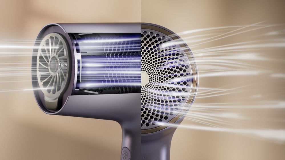 Performs better than a 2300 W dryer*********