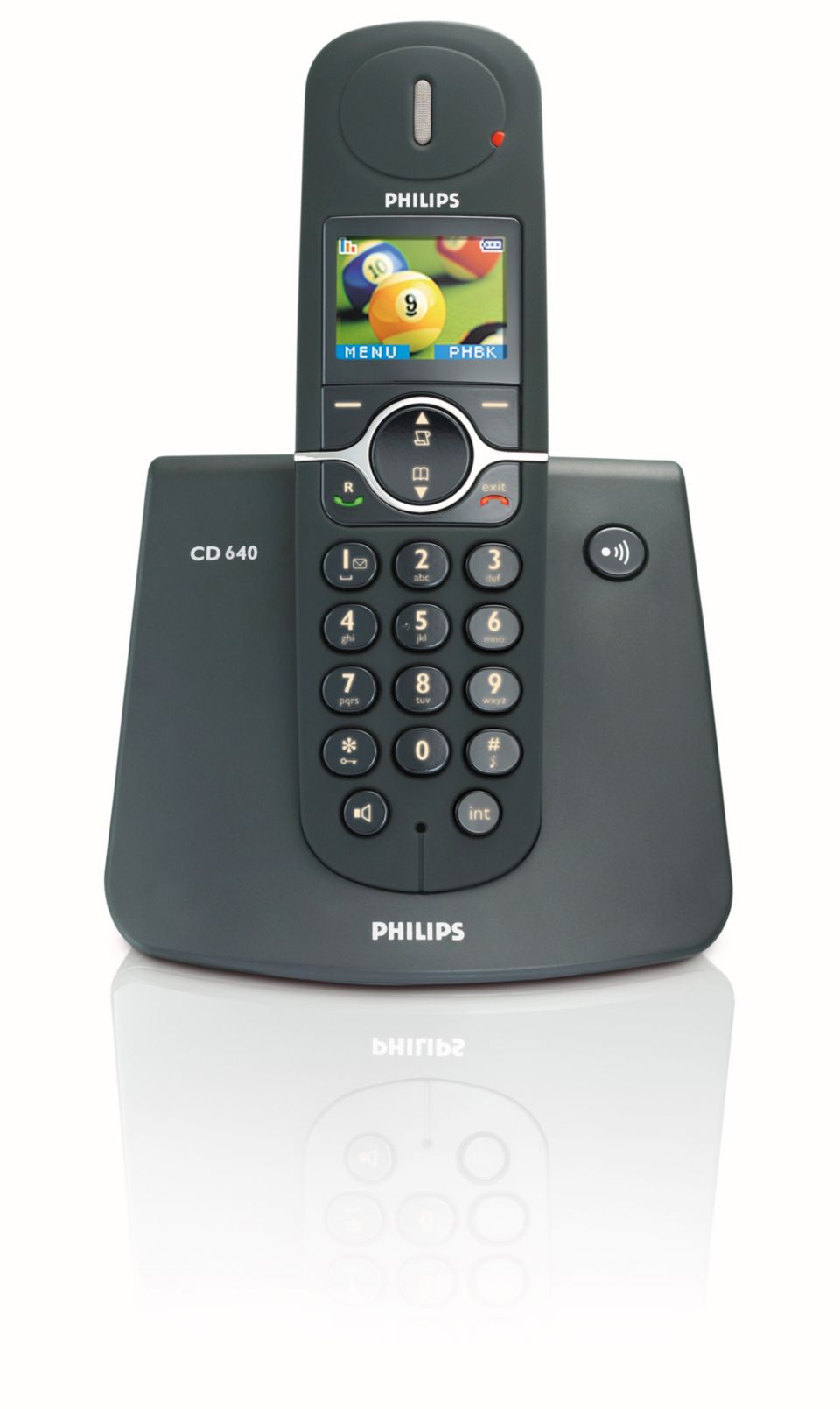 Беспроводной телефон CD6401B/51 | Philips