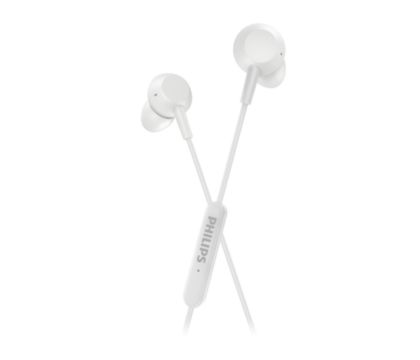 In-ear headphones with mic TAE5008WT/00 | Philips