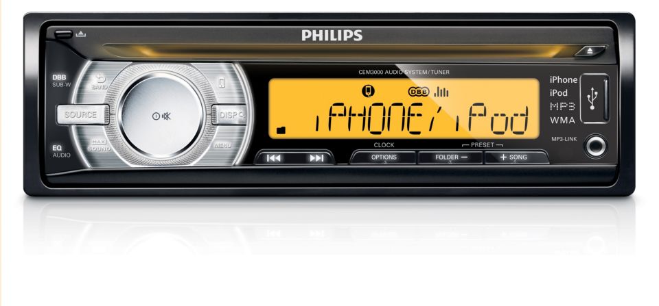 philips - combo radio de auto cem3000 + parlantes csp510 comprar en tu  tienda online Buscalibre Estados Unidos