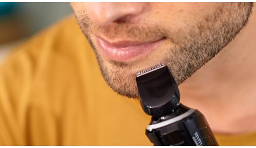 Definieren Sie die Konturen Ihres Barts oder Spitzbarts