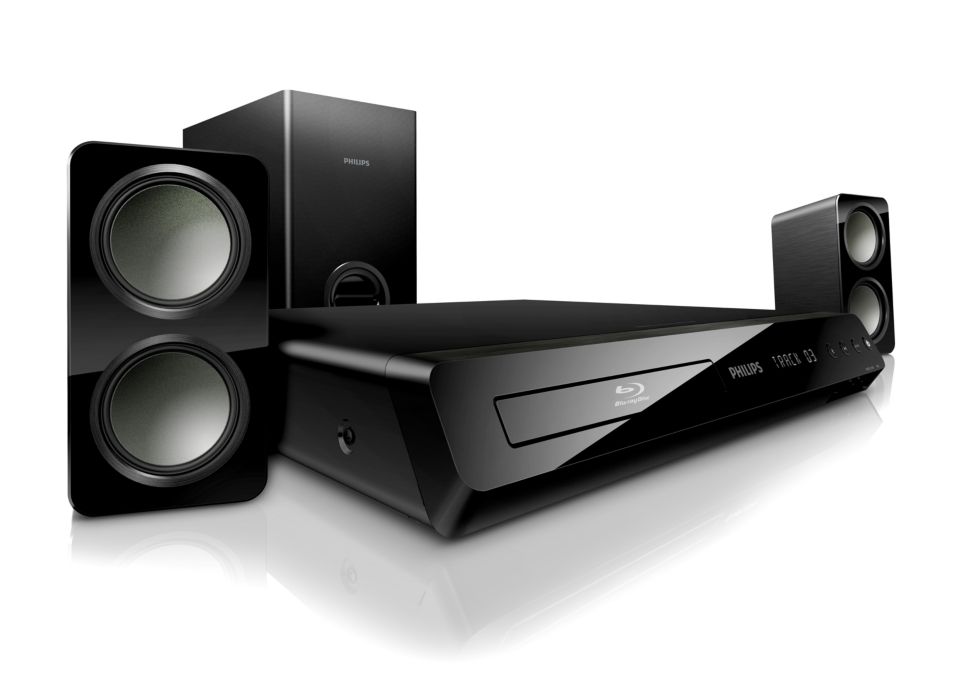 Potente sonido Surround de los altavoces compactos