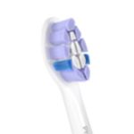 The brush head for sensitive teeth and gums