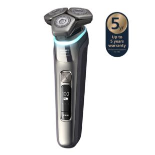 Shaver series 9000 Rasoio elettrico Wet &amp; Dry con SkinIQ