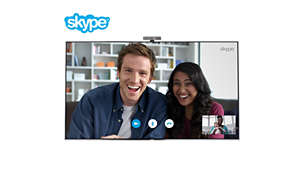 „Skype™“ suartina žmones (kamera pasirenkama)