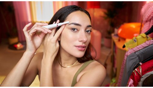 Verkrijgbaag met Satin Compact-pentrimmer