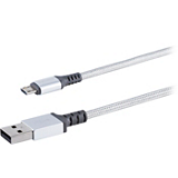USB vers Micro, 6 pi, aluminium qualité supérieure