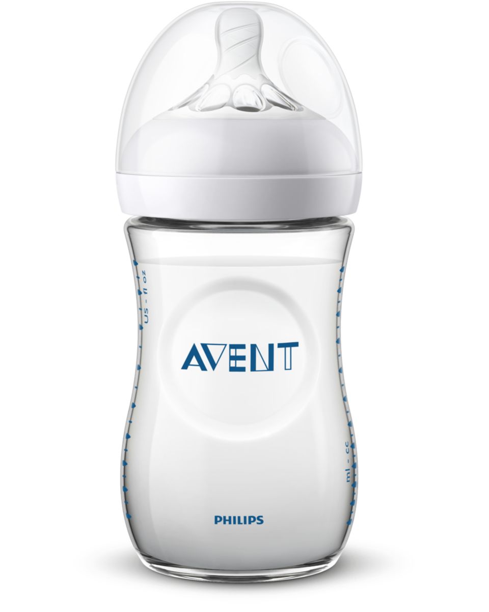 Avent natural bottles store glass