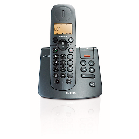 CD2451B/05  Cordless phone answer machine