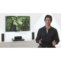 Cinematic surround sound with 3D Angled Speakers