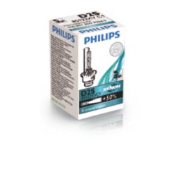 Philips-bombilla blanca de xenón D2S 6000K 35W Ultinon HID, azul frío luz  blanca de xenón