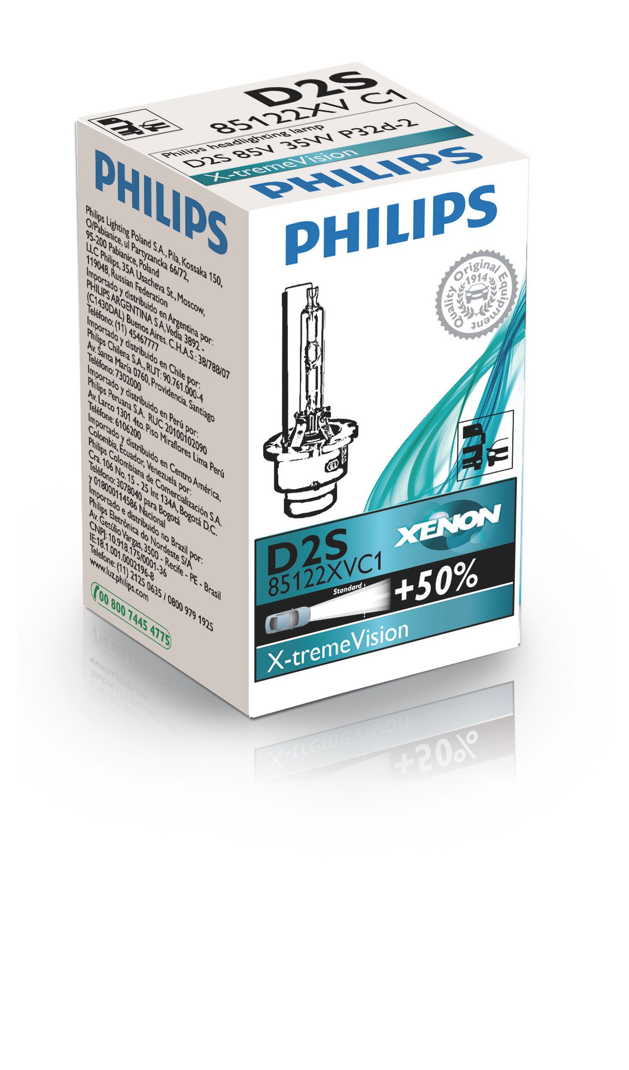 Philips Xenon D2S, Bombilla Xenón D2S Philips