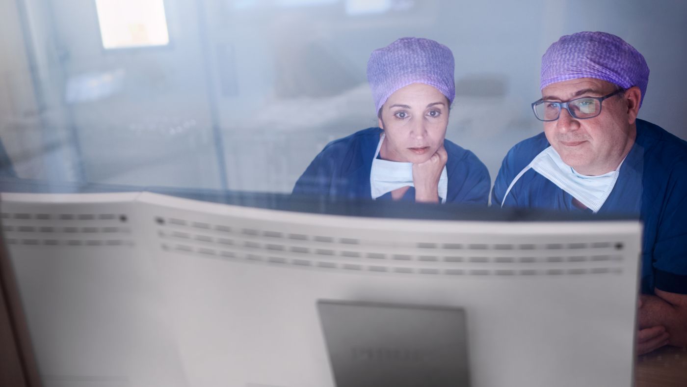 Philips Azurion 7 — FlexSpot: пультовая на одном рабочем месте