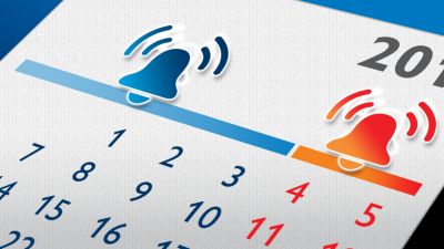 Weekday/weekend alarm setting to complement your lifestyle