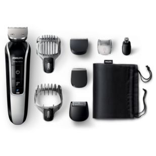 Multigroom series 5000 Recortador de barba y pelo 8 en 1