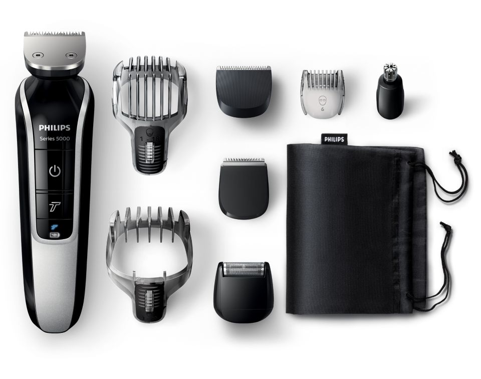 Multigroom series 5000 8-in-1 tondeuse voor baard haar QG3371/16 |