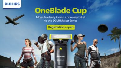 Philips OneBlade Cup gaming campaign for BGMI tournament