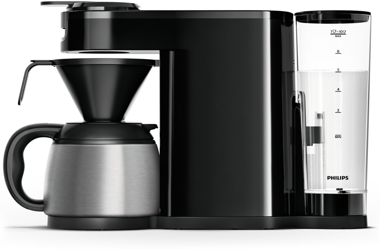 Philips senseo hd6592/61 machine a café a dosette ou filtre switch -  verseuse isotherme - 1 l - noir intense - La Poste