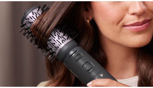 50mm kulatý kartáč dodává objem a pohyb