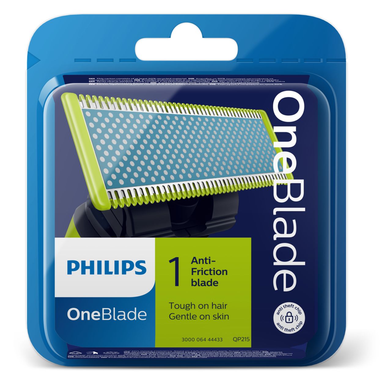 OneBlade Hautfreundliche Klinge QP215/50 | Philips | Scherköpfe