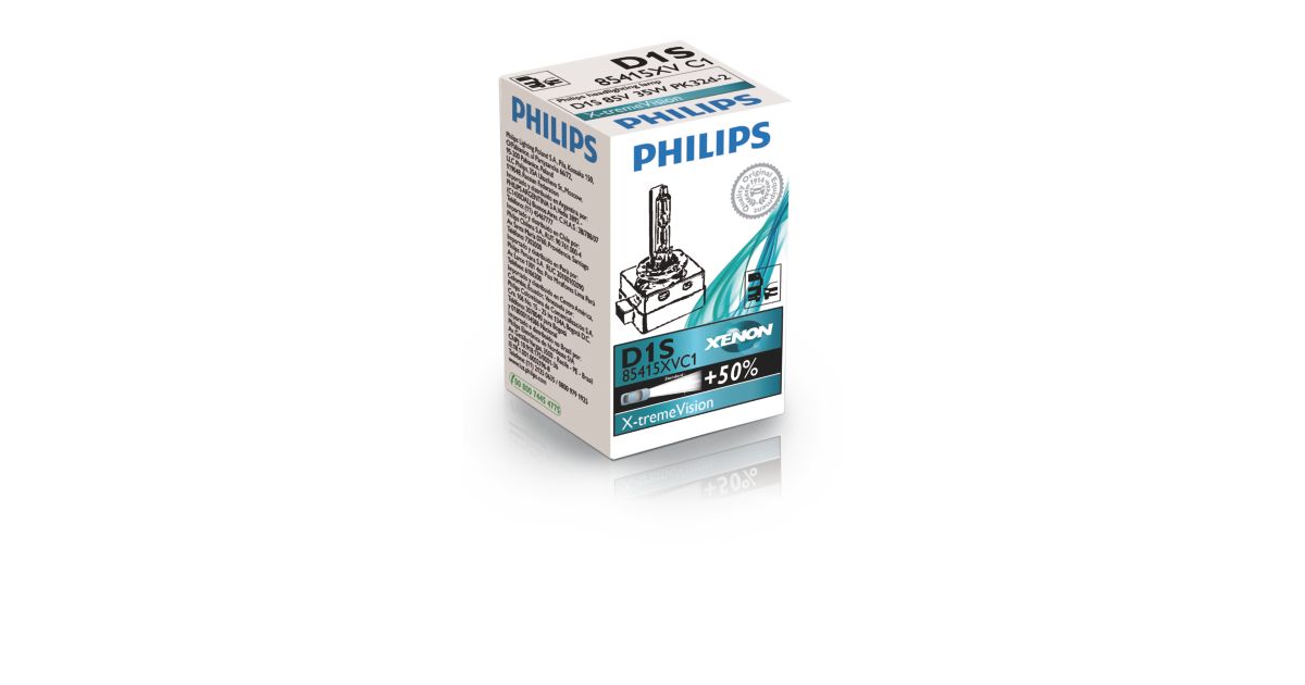 X-tremeVision Lâmpadas automotivas de xénon 85415XVC1/40 | Philips