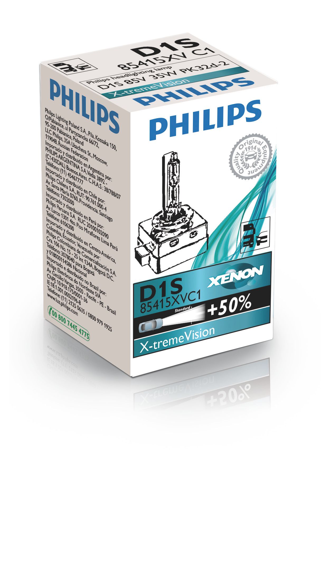 Philips Xenon D1S, Bombilla Xenón D1S Philips