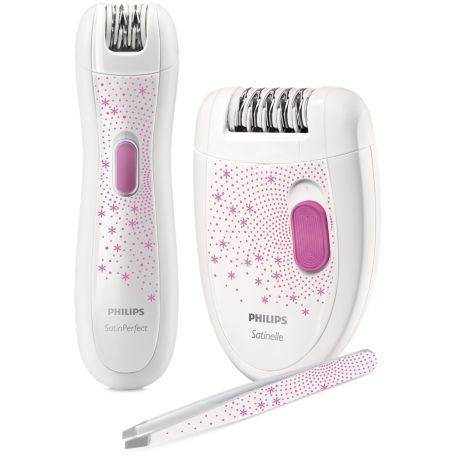 HP6549/00 Trio Smooth set Épilateur, mini-épilateur, pince à épiler