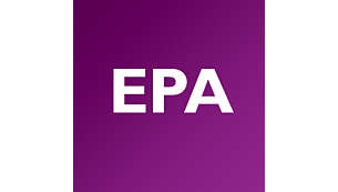EPA 12 filter with 99.5% filtration of dust