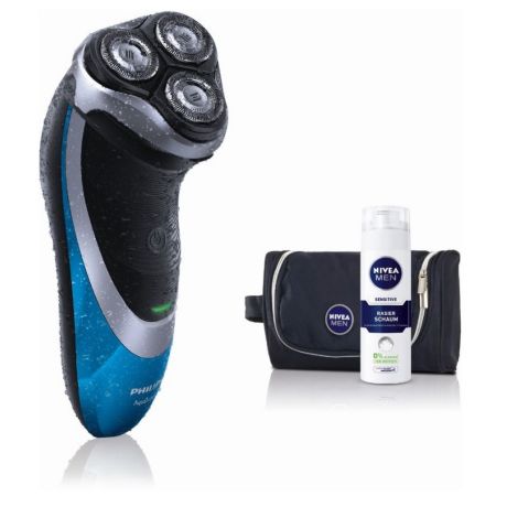 AT890/82 NIVEA AquaTouch Elektrischer Nass- und Trockenrasierer