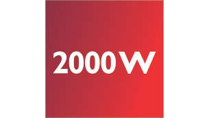2000-Watt-Motor für hohe Leistung