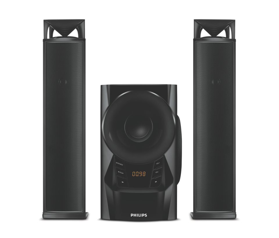 Philips 2.1 multimedia speaker 2024 system