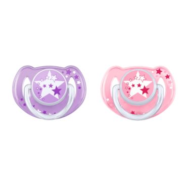 Philips Avent Nighttime Pacifier 6-18m, 2 pack