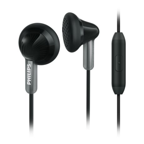 SHE3015BK/00  Headphone dengan mikrofon