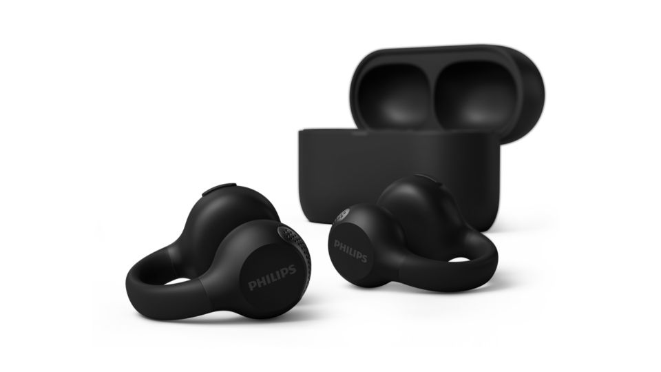2000 series Open-ear true wireless earbuds TAQ2000BK/00 | Philips