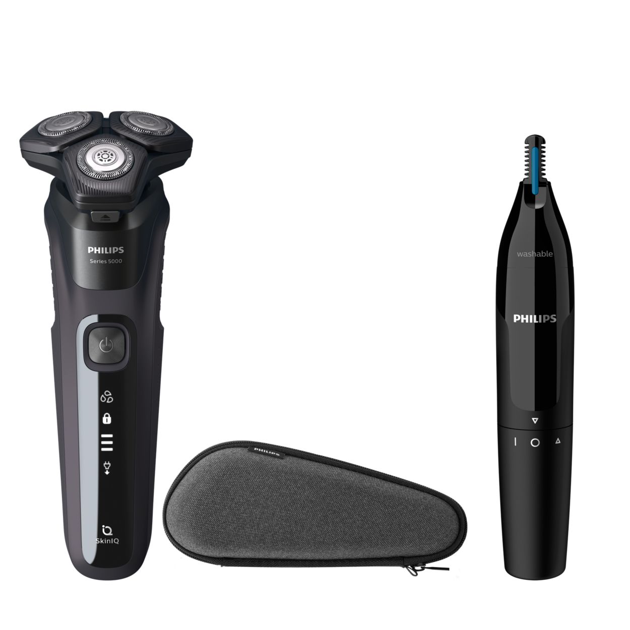 Shaver series 5000 Wet and dry electric shaver with eyebrow 