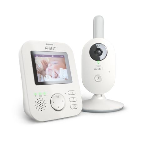 SCD833/05 Philips Avent Advanced Intercomunicador para bebé com vídeo digital