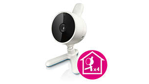 Compatible with up to four cameras